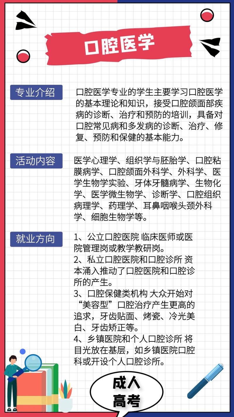 口腔相关专业_口腔相关专业理论知识有哪些-第4张图片-职教招生网